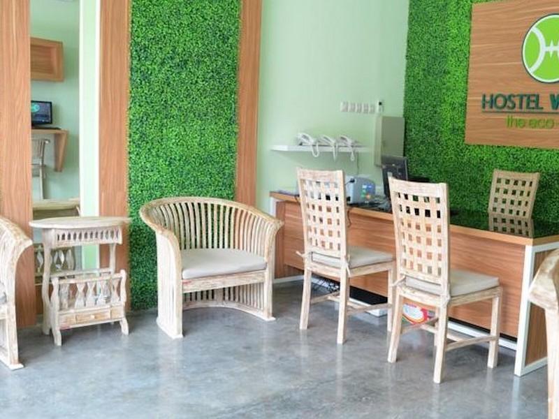 The Eco-Living Hostel Denpasar Kültér fotó